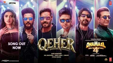 Dhamaal 4: QEHER – Guru Randhawa – Ajay Devgn, Arshad W, Ritiesh D, Jaaved J, Ketika S | Indra K