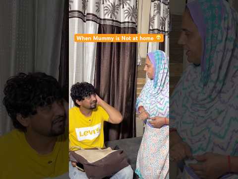 When Mummy is Not at home 😬 #shorts #comedy #youtubeshorts #funny #desi