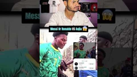 Karan Aujla Vs Ronaldo or Messi 😱 #karanaujla #shorts #viral #shortsfeed #newpunjabisong