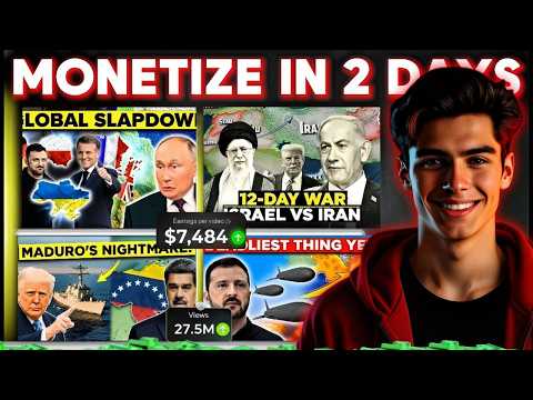 How to Make VIRAL🥵 AI News Videos | YouTube Automation | Viral News Videos Using AI