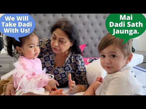 Ek Saal Baad Dono Bache Ek Saath Dadi Paas..