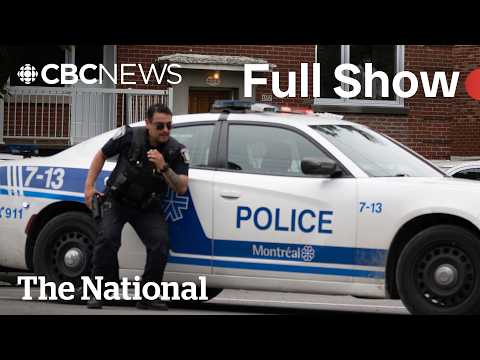 CBC News: The National | Montreal police officer, bystander killed in shooting