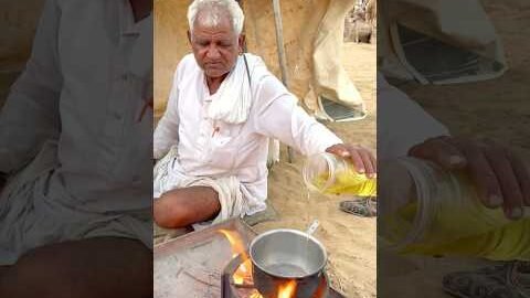 गाँव का देशी खाना #rajasthani #village #cooking #food #desi #life #style #shorts