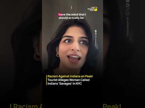 Indian Tourist Faces Racist Remarks in New York City | Viral Video | The Bharat Post