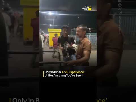 Bihar “Desi VR” Experience Goes Viral Jugaad VR at Trade Fair Amazes Internet | The Bharat Post