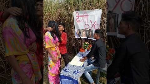 desi oyo ke liye Sampark comedy video Bhanu vlogs ४४४