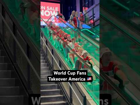 World Cup Fans Takeover America 🇺🇸