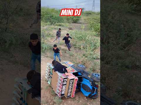 Power new mini dj vs big driver😱😱|| new mini truck dj setup || djdj gadi #djsong #djtruck #minidj