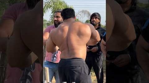 Monster Bhai🔥In Vipin Desi Fitness 😱 #shorts #motivation #fitness #vipindesifitness