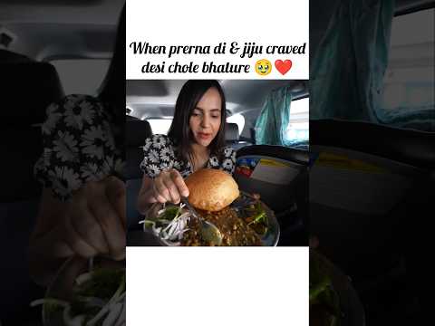 When prerna di & jiju craved desi chole bhature 🥹❤️ @triggeredinsaan #liveinsaan #shorts