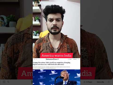 US May Reimpose 50% Tariffs On India Trade Tensions Explained#breakingnews #donaldtrump #modiji #fyp