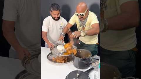 Desi murgi rice challenge….😍❤️🍗 #chickenlegpiece #ulhaskamathe #foodchallenge #indianfood #shorts