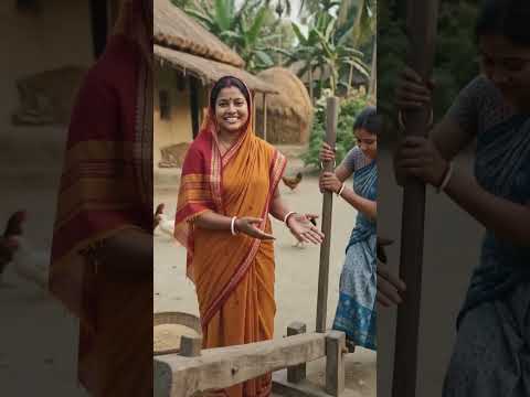 ধান থেকে চাল বানানোর মেশিন তৈরি করেছি।#desi #shortvideo #rice
