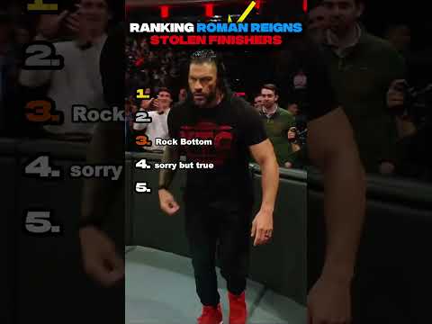 Ranking Roman Reigns Stolen Finishers