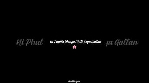 Dil Diyan Gallan – B Praak | New Punjabi Song | Black Screen Lyrics | #shorts