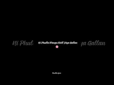 Dil Diyan Gallan – B Praak | New Punjabi Song | Black Screen Lyrics | #shorts