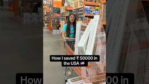 How I saved 500 dollars in the USA 🇺🇸 #desi #desiinusa #desiinamerica #indian #indianinusa