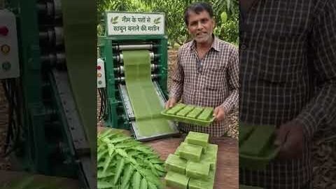 🌿Neem ke patton se sabun banana#subscribe #desi jugaad