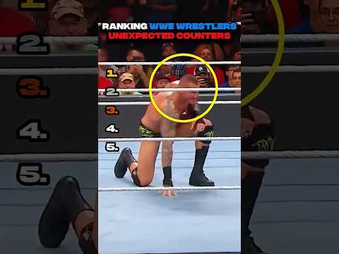 Ranking wwe wrestlers unexpected counters