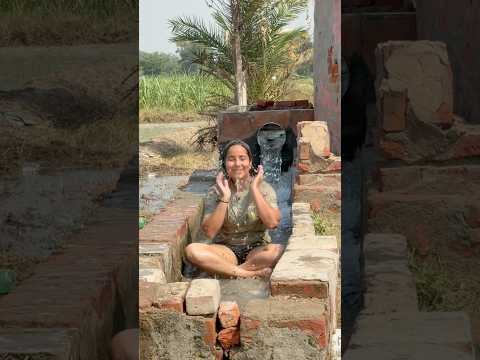 Grmi 🇮🇳🌾…#trending #lifestyle #viral #farming #youtube #shorts #love #desi #tubewell
