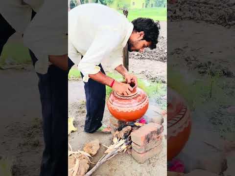 Matka Maggi 🍜{ Haryanvi cooking vlog #haryanvi #coocking #maggi #khet #village #desi #minivlog