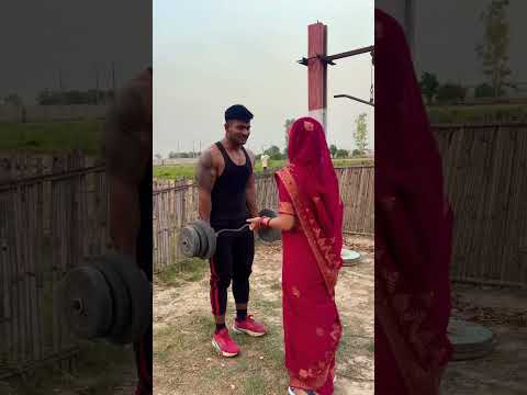Desi gym workout 🏋️ #shorts #fitness #haryanvisong #ytshorts