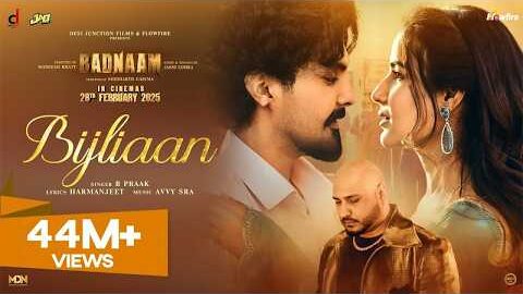 B Praak : Bijliaan – Jasmine Bhasin – Jayy Randhawa – Latest Punjabi Songs 2025-New Punjabi Song |