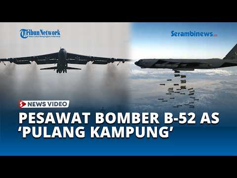 AS Tarik 6 Pesawat B 52 dari Pangkalan Inggris Ditengah Kebuntuan Damai