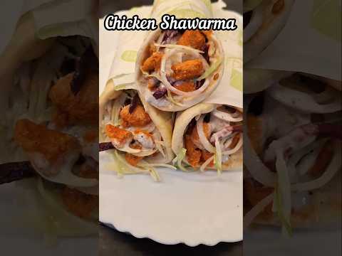 Market Style Chicken Shawarma Recipe | Desi Chicken Shawarma Recipe #shwarma #youtubevideo