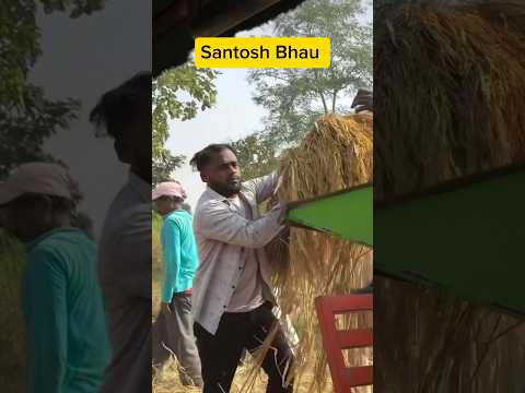 Santosh Bhau 🥰💐#kishan #bapukisanhai #khetibadi #desi #farming #farmer