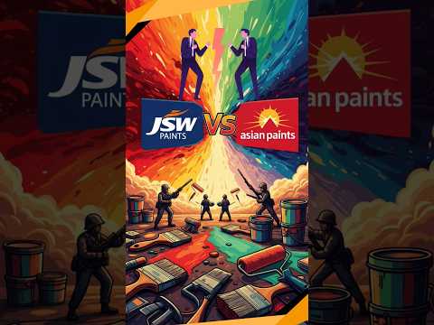 JSW Paints Just Shook the Indian Paint Market! #shorts #asianpaints #viral