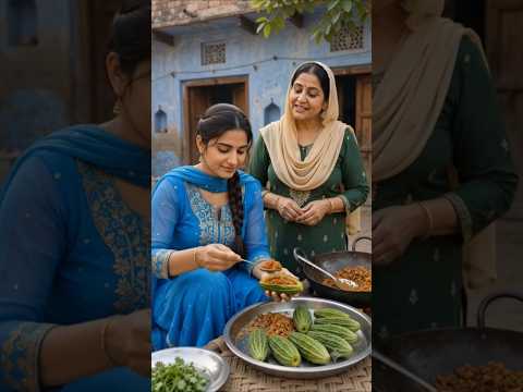 Sas Ne Bahu Ko Sikhaye Swadist Keema Karele❤️।Desi Family Story#youtube shorts#yt shorts