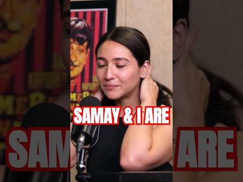 😍⁉️SAMAY RAINA AND SAHIBA BALI samayraina #sahibabali #shorts #viral #aminjaz