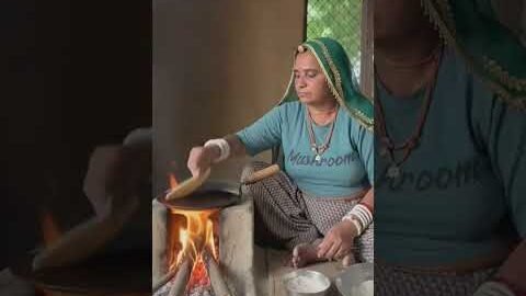 गांव का देसी खाना 😍#gaon #desikhana #food #khana #desi #culture #yt #youtubeshorts #rajasthan #reels