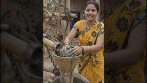 π± Desi Jugaad Machine Mitti Se Kya Bana Rahi Hai?” #shortvideo #shorts