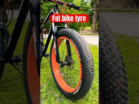 Fat bike tyre width #cycle #cycling #fatbike #tyres