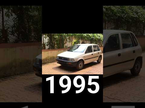 Suzuki Zen & Estilo Evolution(1993-2013) #viral #trending #shorts #shortsfeed #suzuki #yt #india #ms