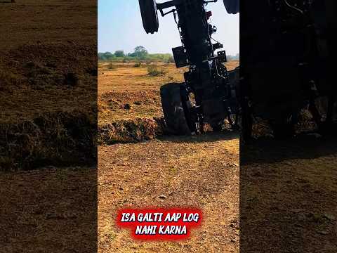 Tractor Wheelie😨Aisi Galti Kabhi Mat Karna#shorts #shortvideo#desi