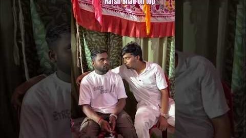 Harsh Bhau On Top 😎🫂 #harshpushptode #bhaichara  #bapukisanhai #desi #village