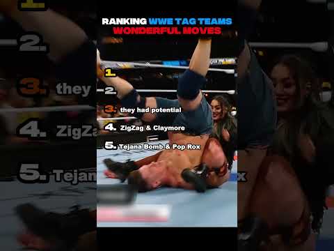 Ranking WWE Tag Teams BEST Moves