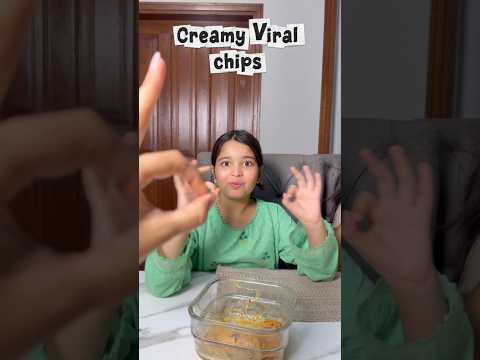 Viral creamy chips #aayataarif #viral #food #foodie #cooking #shorts #trending #desifood #desi