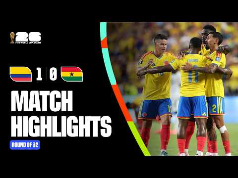 Highlights | Colombia 1-0 Ghana | FIFA World Cup 2026™
