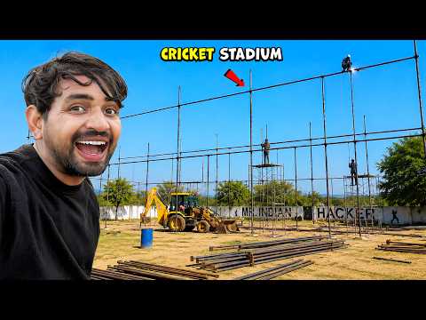 I Am Building Personal Cricket Stadium – Part-2 | Day 99