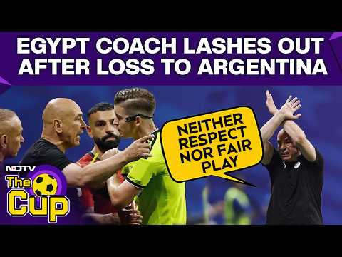 Argentina Vs Egypt | Egypt Coach Hossam Hassan Lashes Out On FIFA & Refereeing After WC Exit