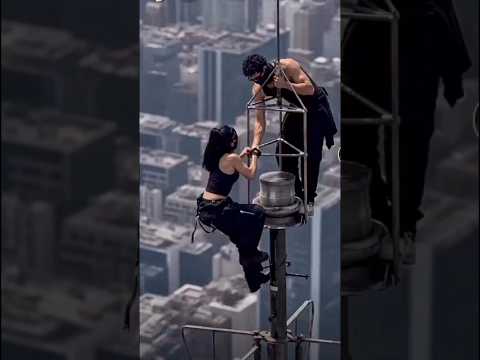 Girlfriend ko kiya tower prr propose💍 #trending#viral #song#love#youtubeshorts #proposal#america#sad