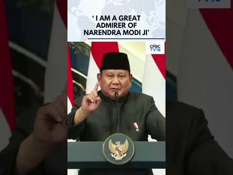 I Copied Many Of His Policies: Indonesian President Prabowo Subianto Praises PM Modi | N18G