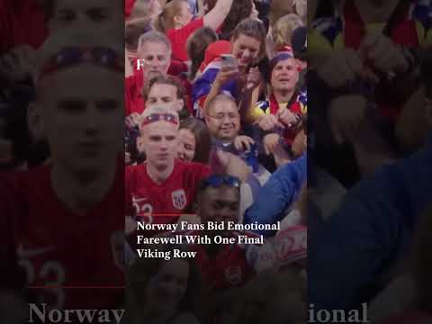 FIFA World Cup 2026 | Norway Fans Bid Emotional Farewell With One Final Viking Row