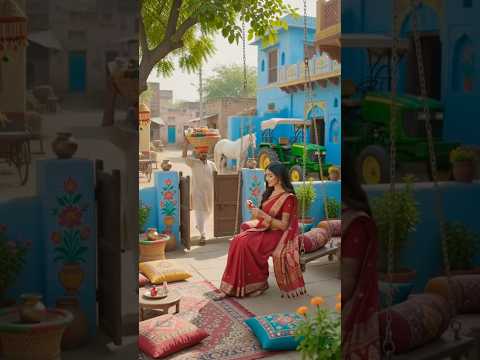 Desi cute bahu and bangles aur saas ko khani pani puri ,village life ,shopping,cooking