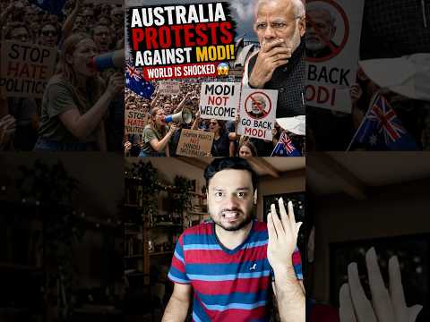 ‘Indians GO BACK’ – Why Australia is Protesting on Modi Visit? Geopolitics #shorts