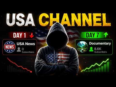 USA Channel Kaise Banaye | USA Video Kaise Banaye | Faceless USA Channel Kaise Banaye